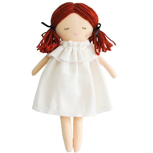 Alimrose - Mini Matilda Asleep Awake 24cm Ivory