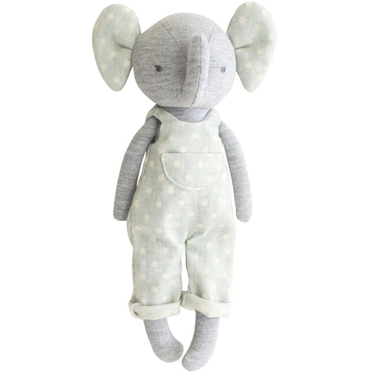 ALIMROSE  Elliot Elephant 28cm Duck Egg Blue