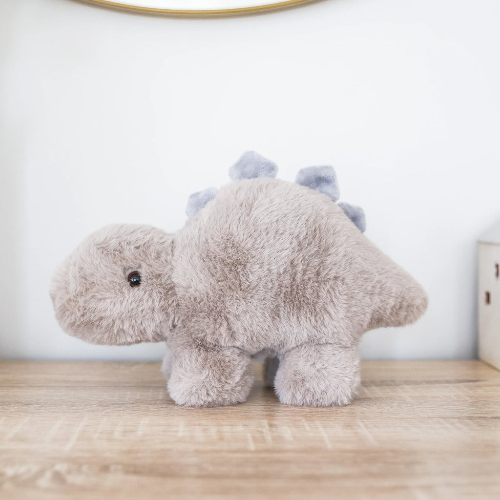 Alimrose Plush Baby Dino Grey