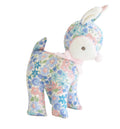 Alimrose Baby Deer Rattle - Lily Blue