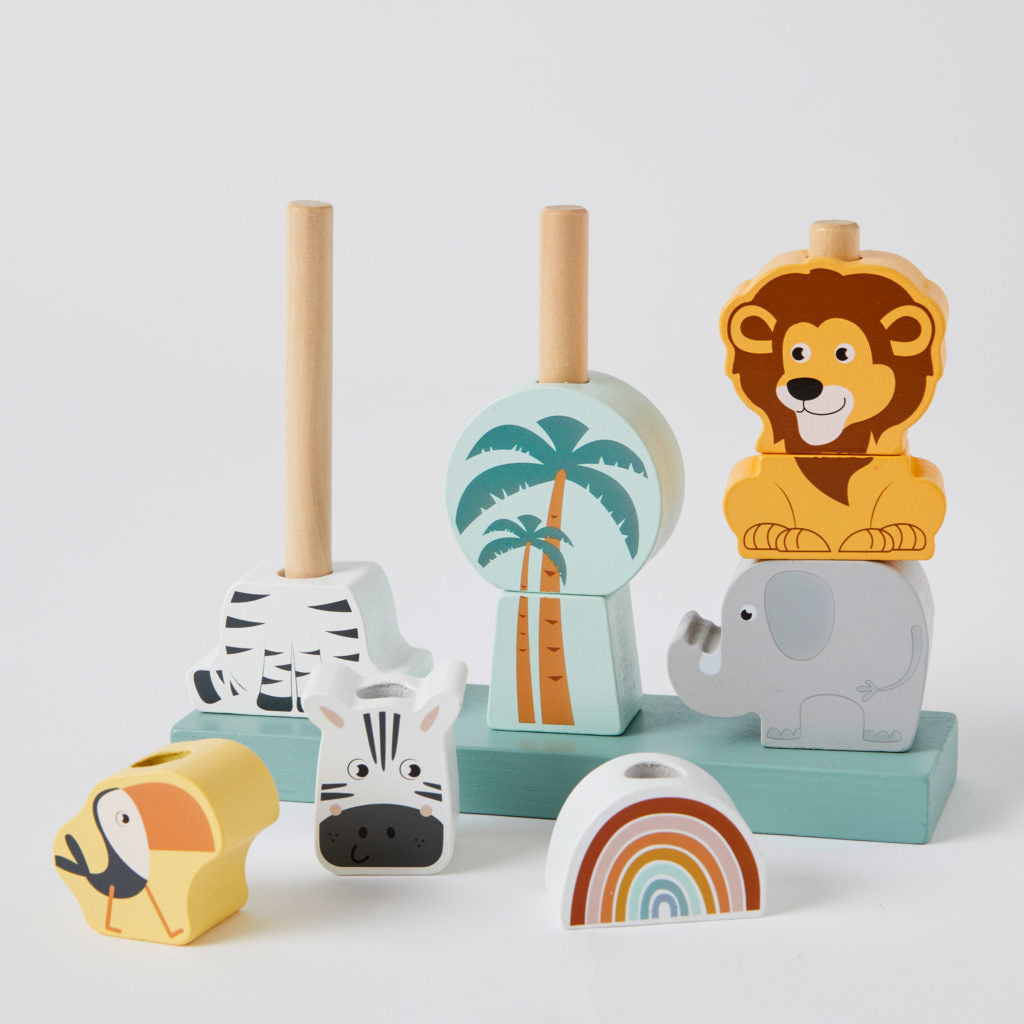 Animals Stack Puzzled Zookabee - Stacking Animal Puzzle – Little Beach Road