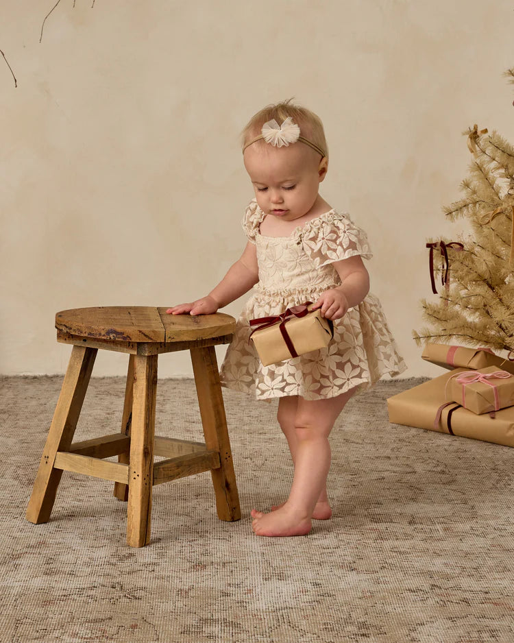 Noralee  Margot Romper | Embroidered Daisy