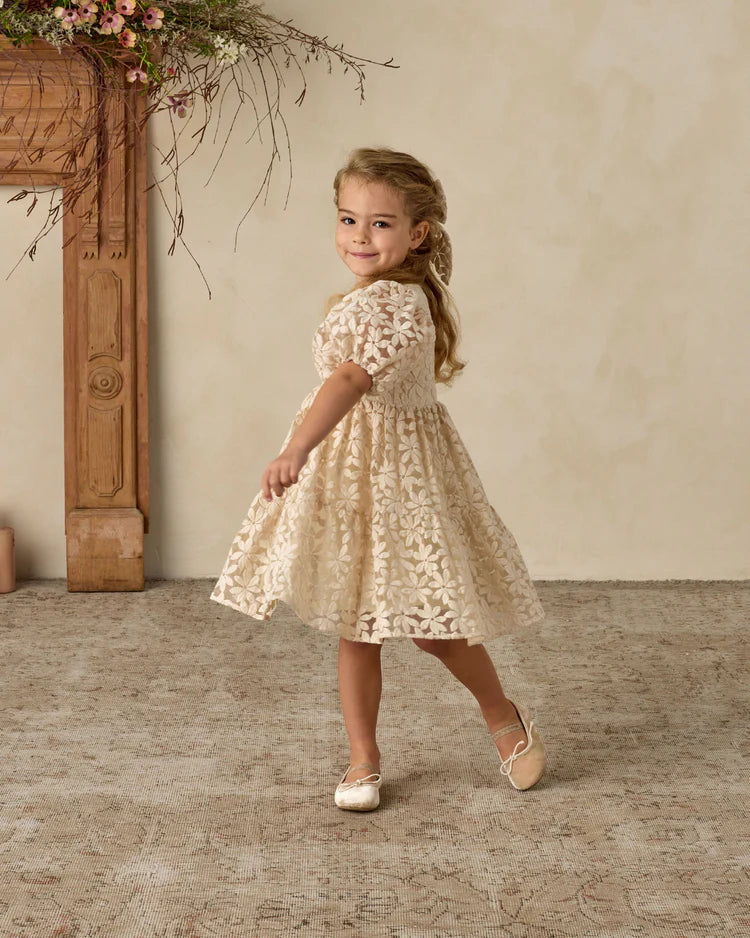 Noralee  Chloe Dress | Embroidered Daisy