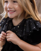 Noralee  Ruffled Collar | Night Sky