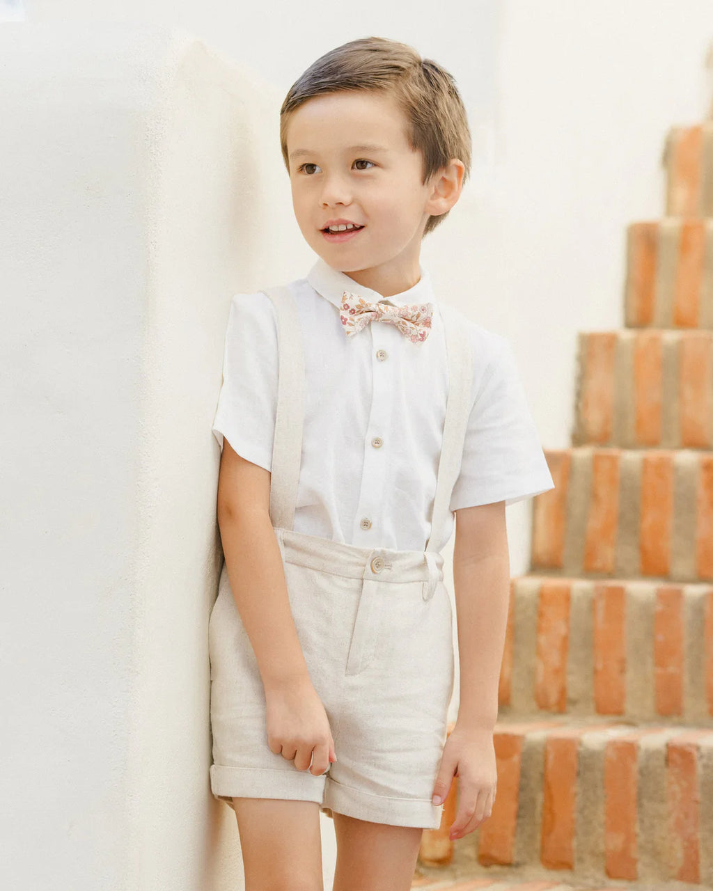 Noralee Suspender short | Linen