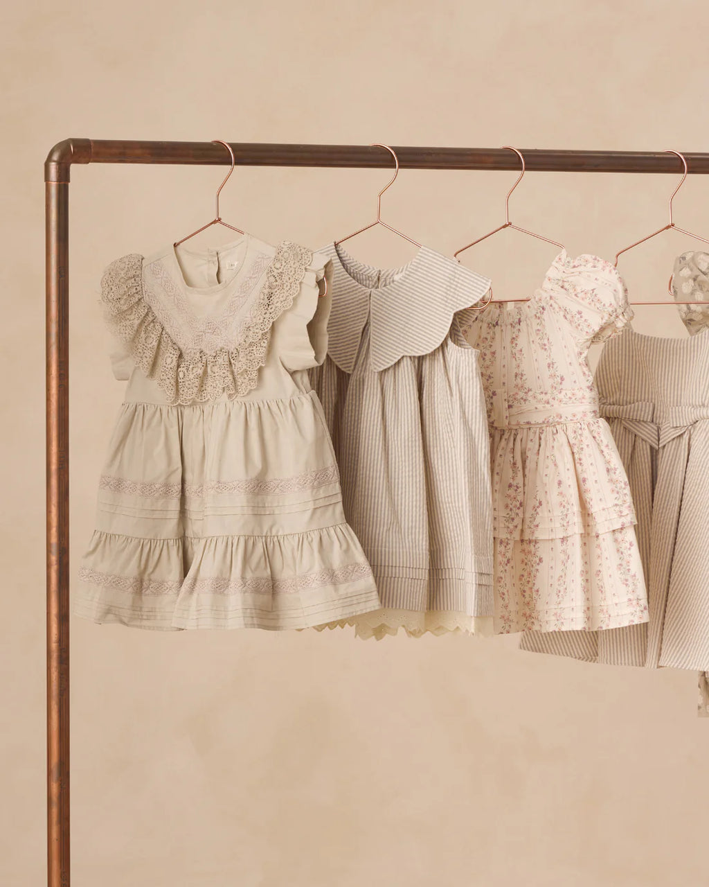 Noralee Florence Dress | Sage Stripe