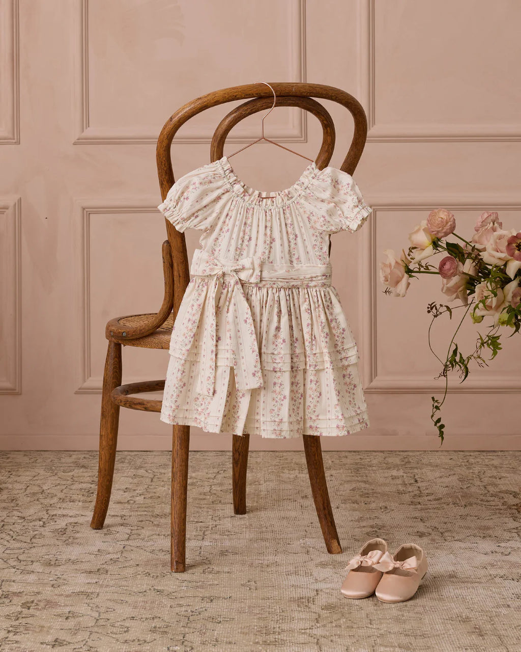 Noralee Annette Dress | Floral Stripe