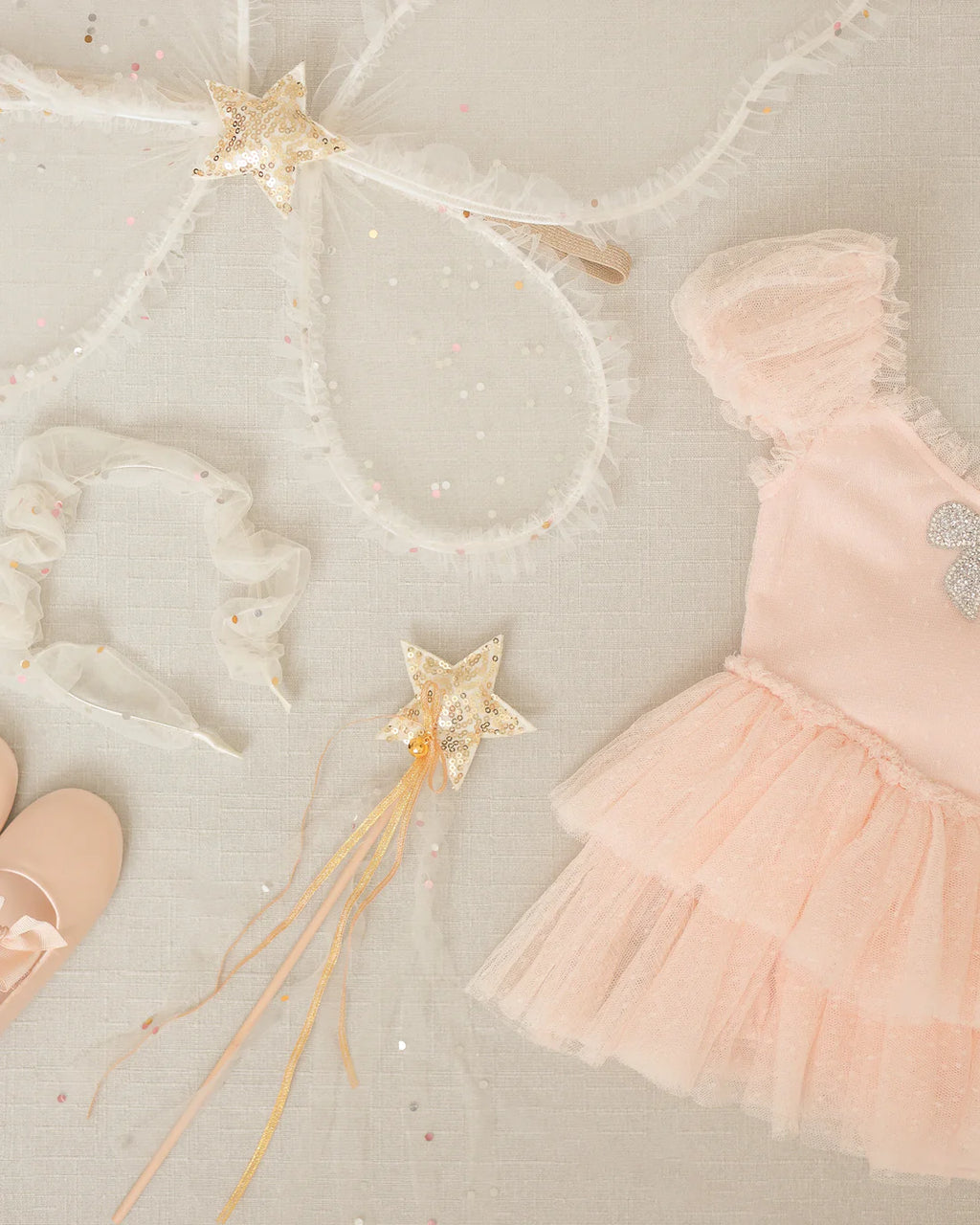 Noralee Gathered Headband || Confetti