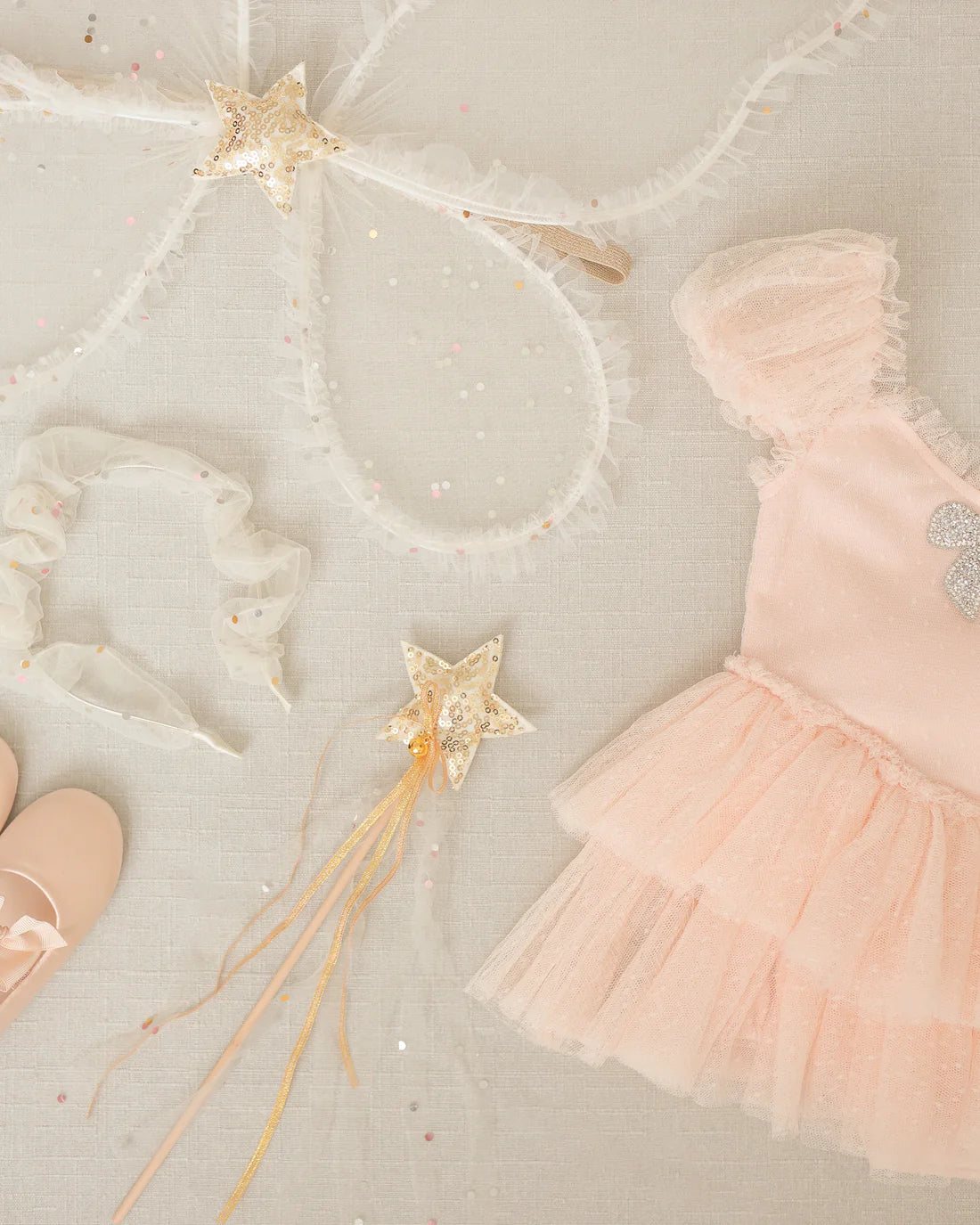 Noralee Gathered Headband || Confetti