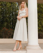 Noralee Betsy Women's Dress || Sage Stripe