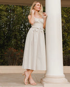 Noralee Betsy Women's Dress || Sage Stripe