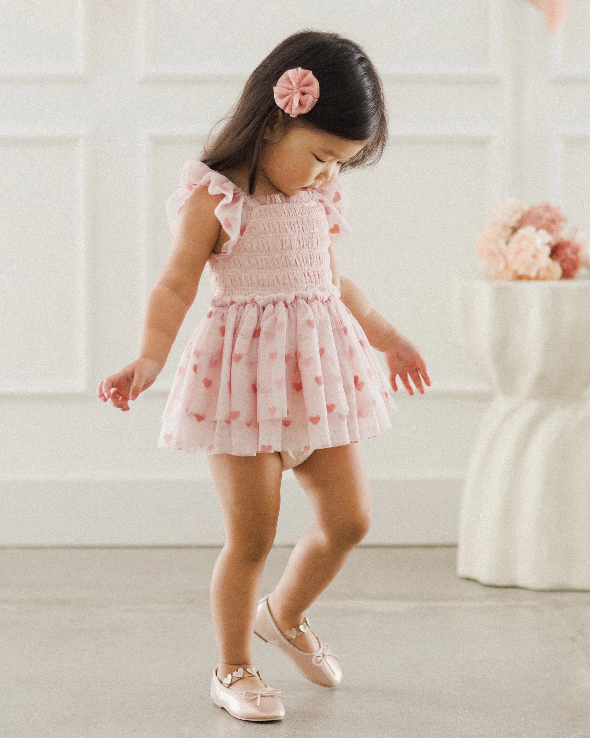 Noralee Ballet Flats || Bubblegum Shimmer