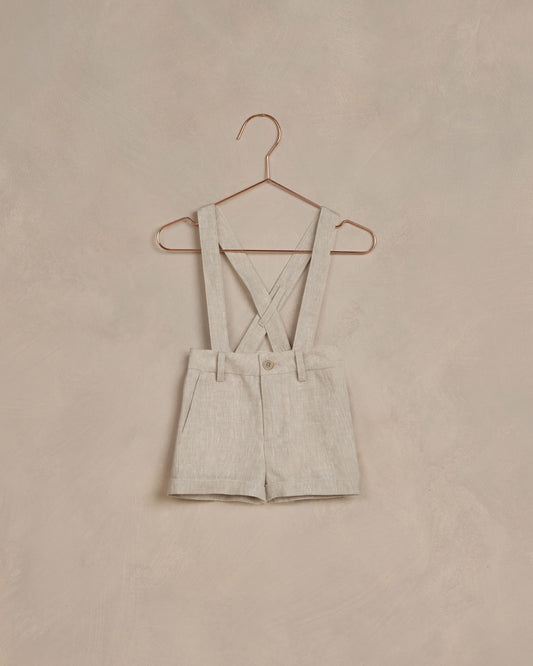 Noralee Suspender Short || Linen