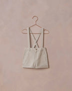 Noralee Suspender short | Sage Stripe