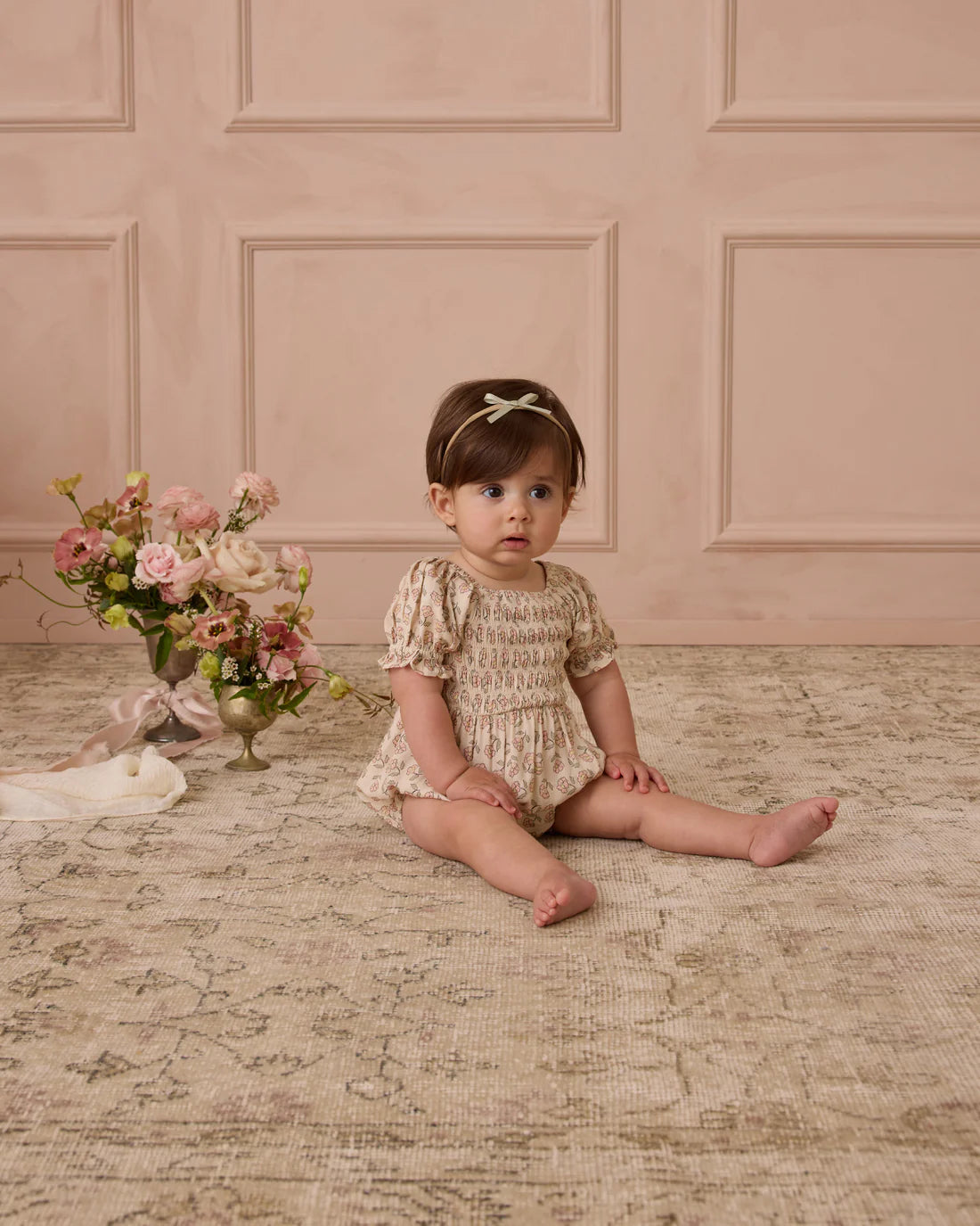 Noralee Baby Bow Headbands || Lavender, Sage, Ivory