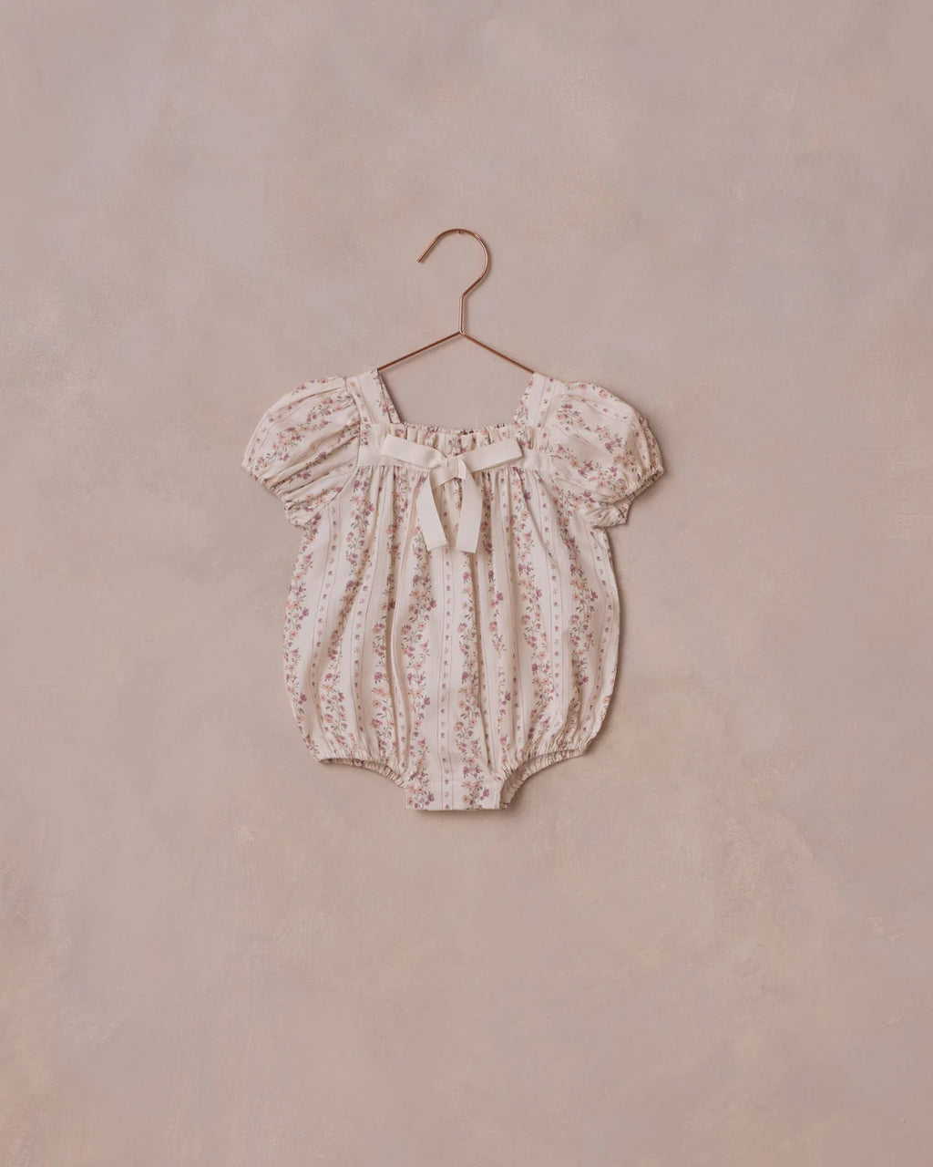 Noralee Lyla Romper | Floral Stripe