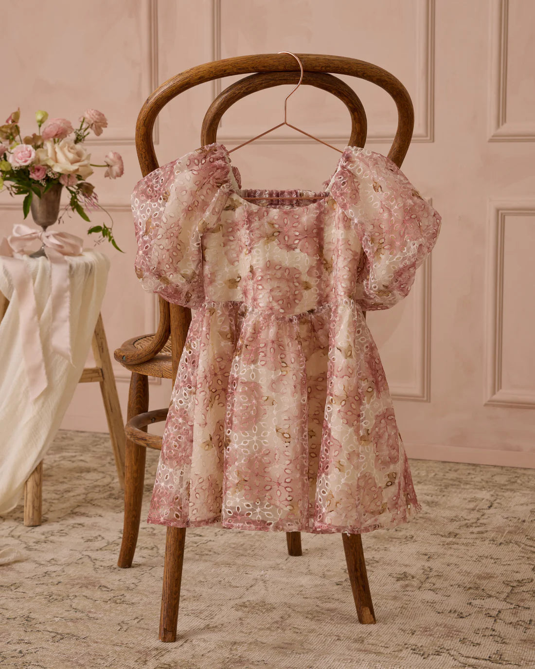 Noralee Nina Dress | Pink Peonies