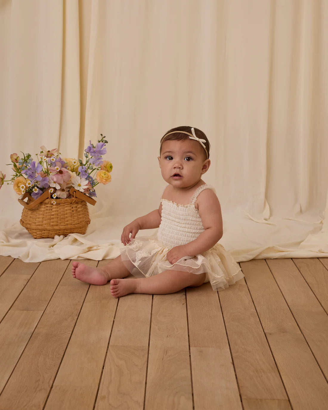 Noralee Baby Bow Headbands || Lavender, Sage, Ivory