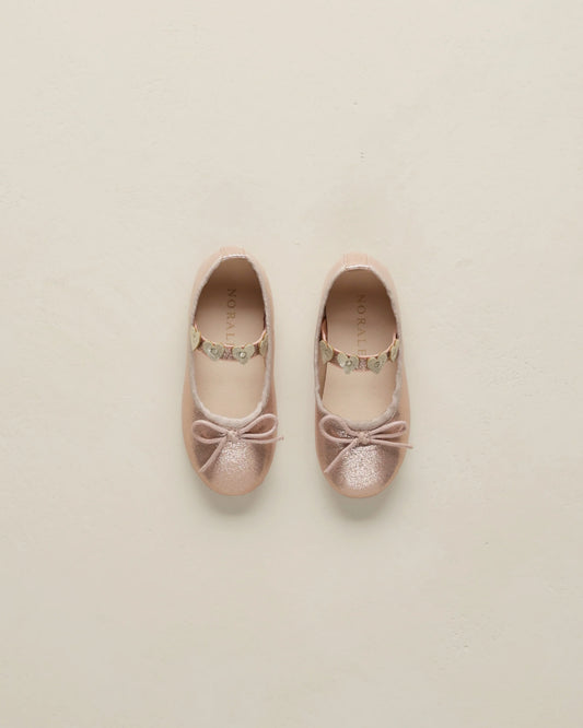 Noralee Ballet Flats || Bubblegum Shimmer