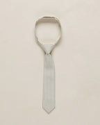 Noralee Skinny Tie || Sage Stripe