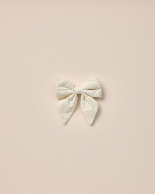 Noralee Sailor Bow || Ivory