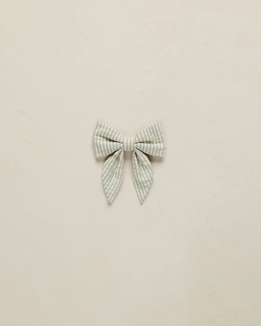 Noralee Norah Bow || Sage Stripe