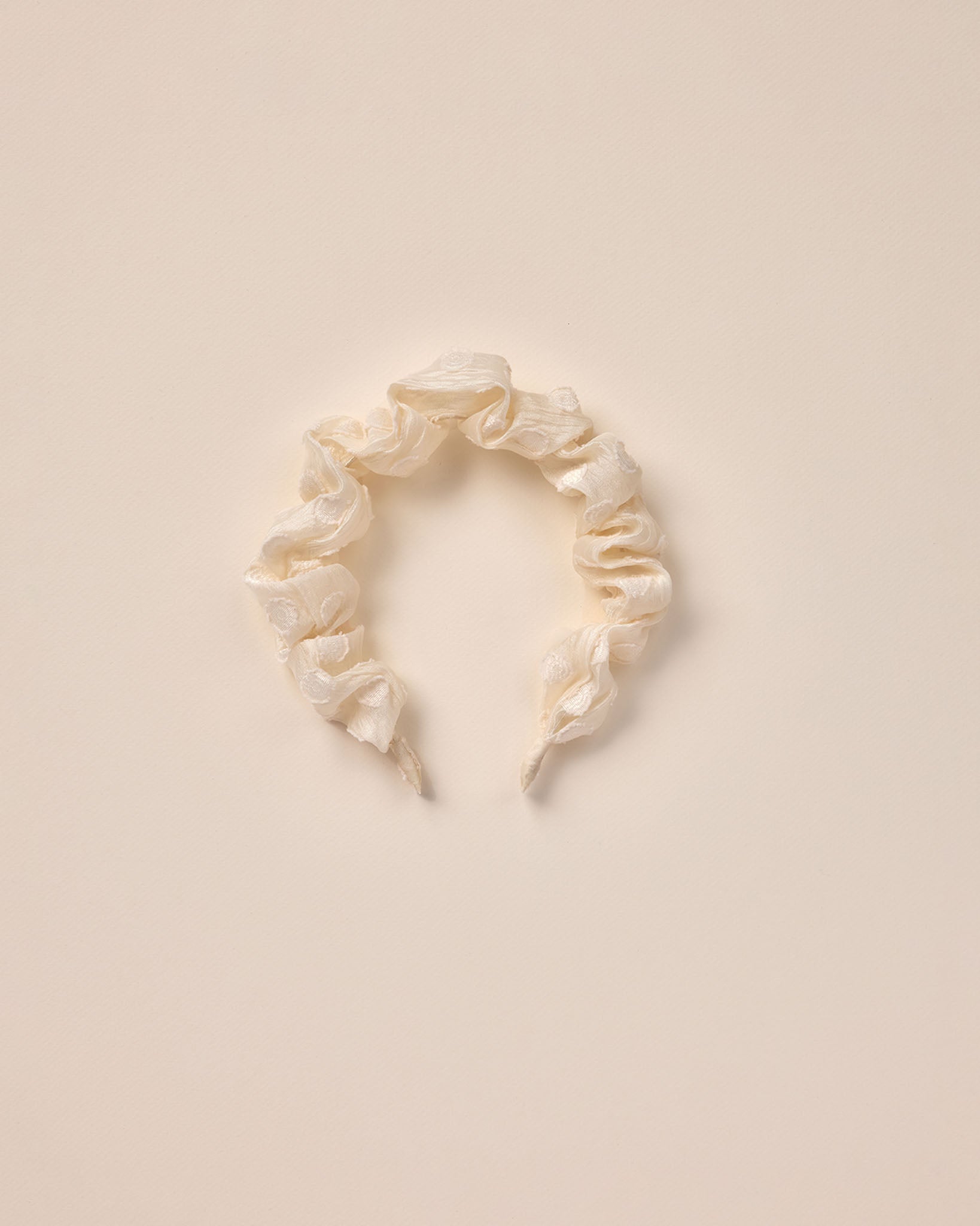 Noralee Gathered Headband || Dotty