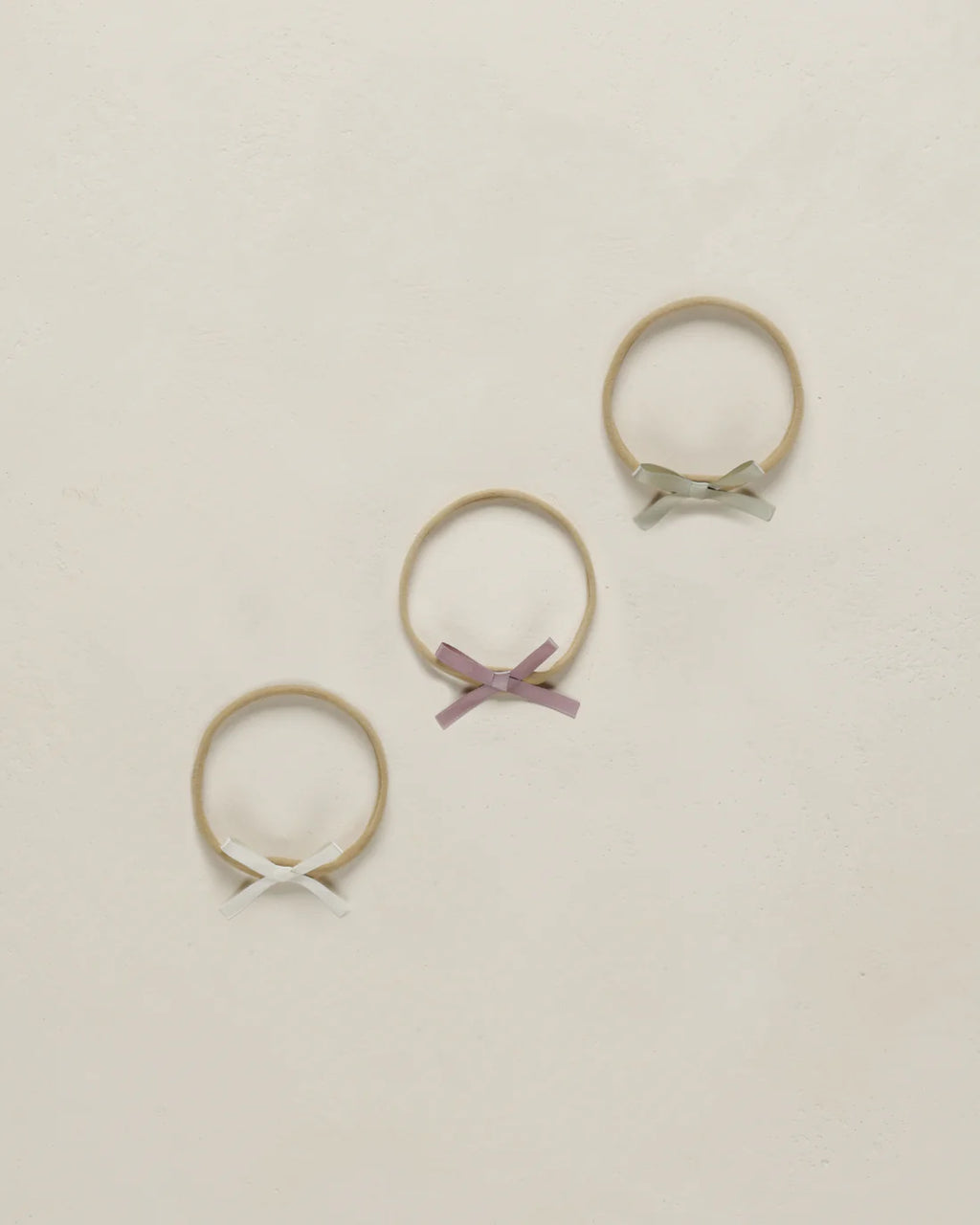 Noralee Baby Bow Headbands || Lavender, Sage, Ivory