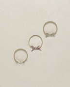 Noralee Baby Bow Headbands || Lavender, Sage, Ivory