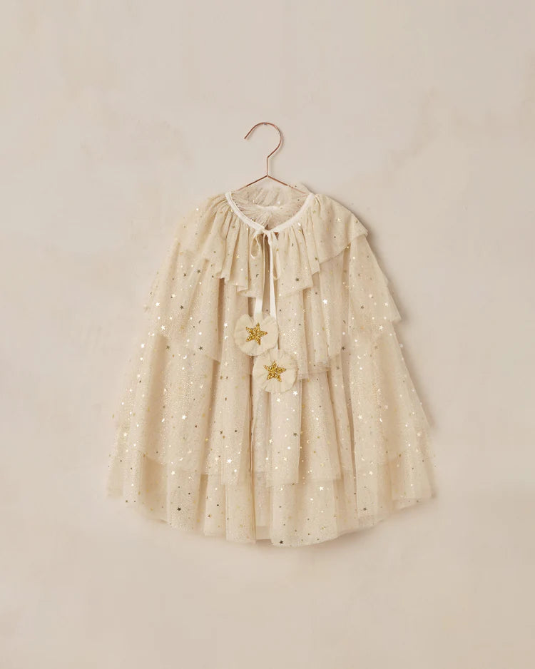 Noralee  Tulle Cape | Champagne Stars