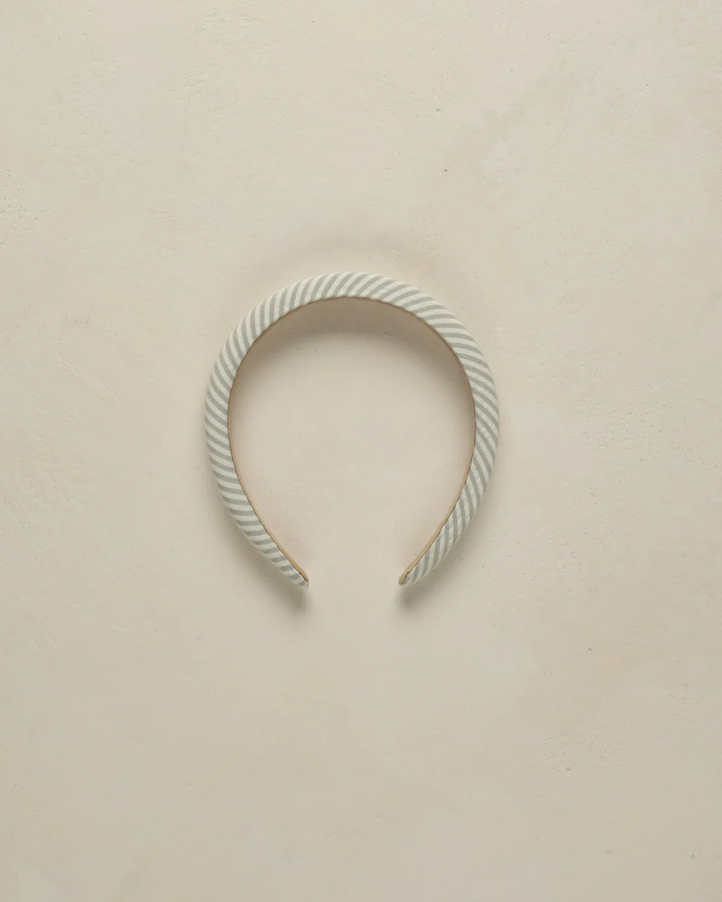 Noralee Padded Headband || Sage Stripe