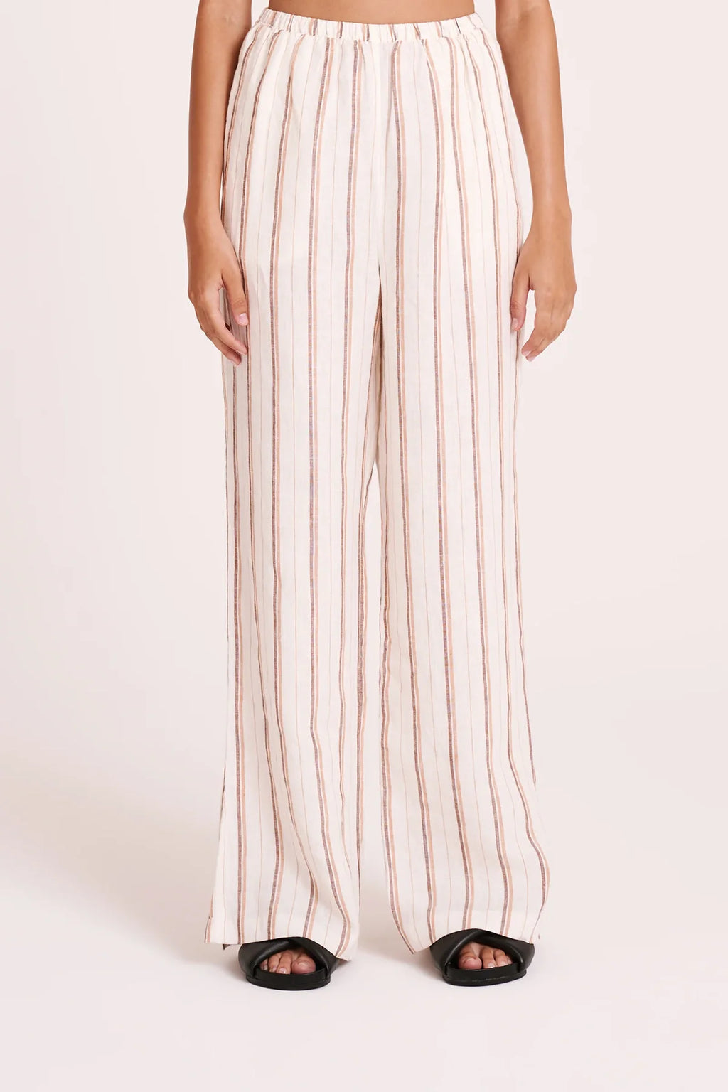 Nude Lucy Aisha Linen Amber Stripe Pant