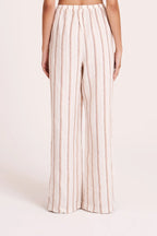 Nude Lucy Aisha Linen Amber Stripe Pant