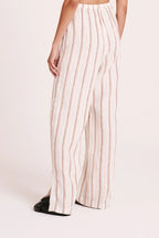 Nude Lucy Aisha Linen Amber Stripe Pant