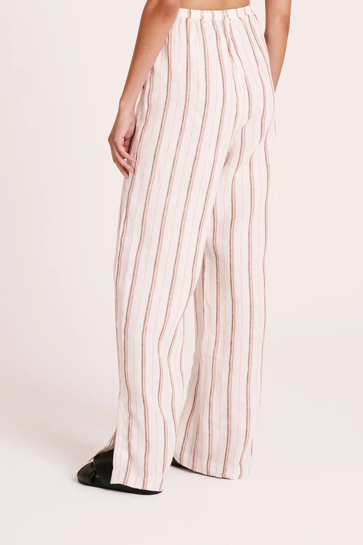 Nude Lucy Aisha Linen Amber Stripe Pant
