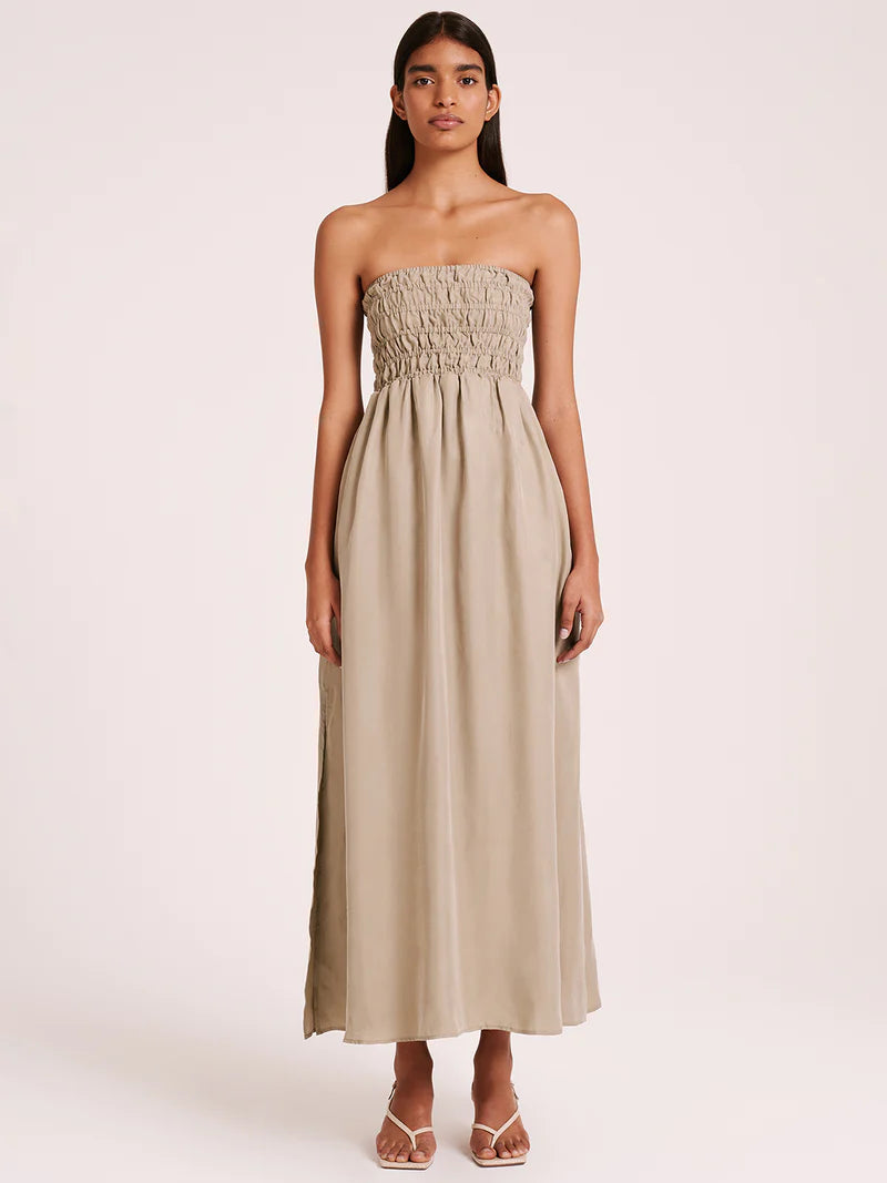 Nude Lucy Zuri Cupro Maxi Dress