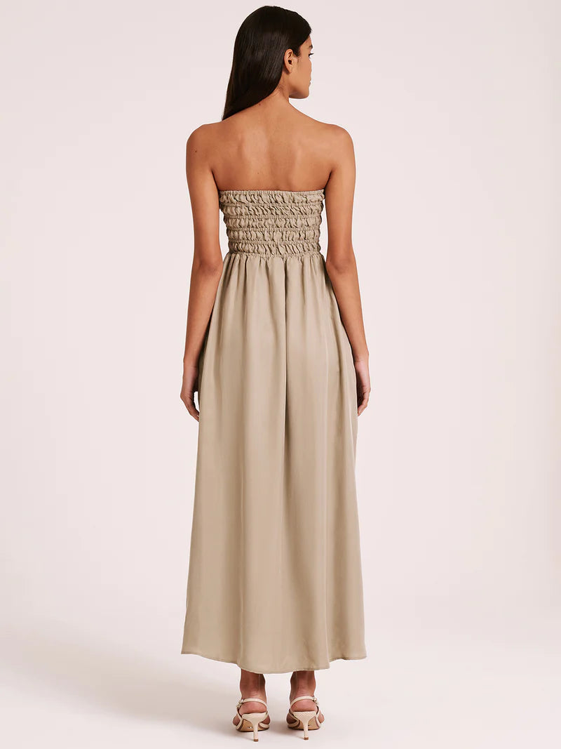 Nude Lucy Zuri Cupro Maxi Dress