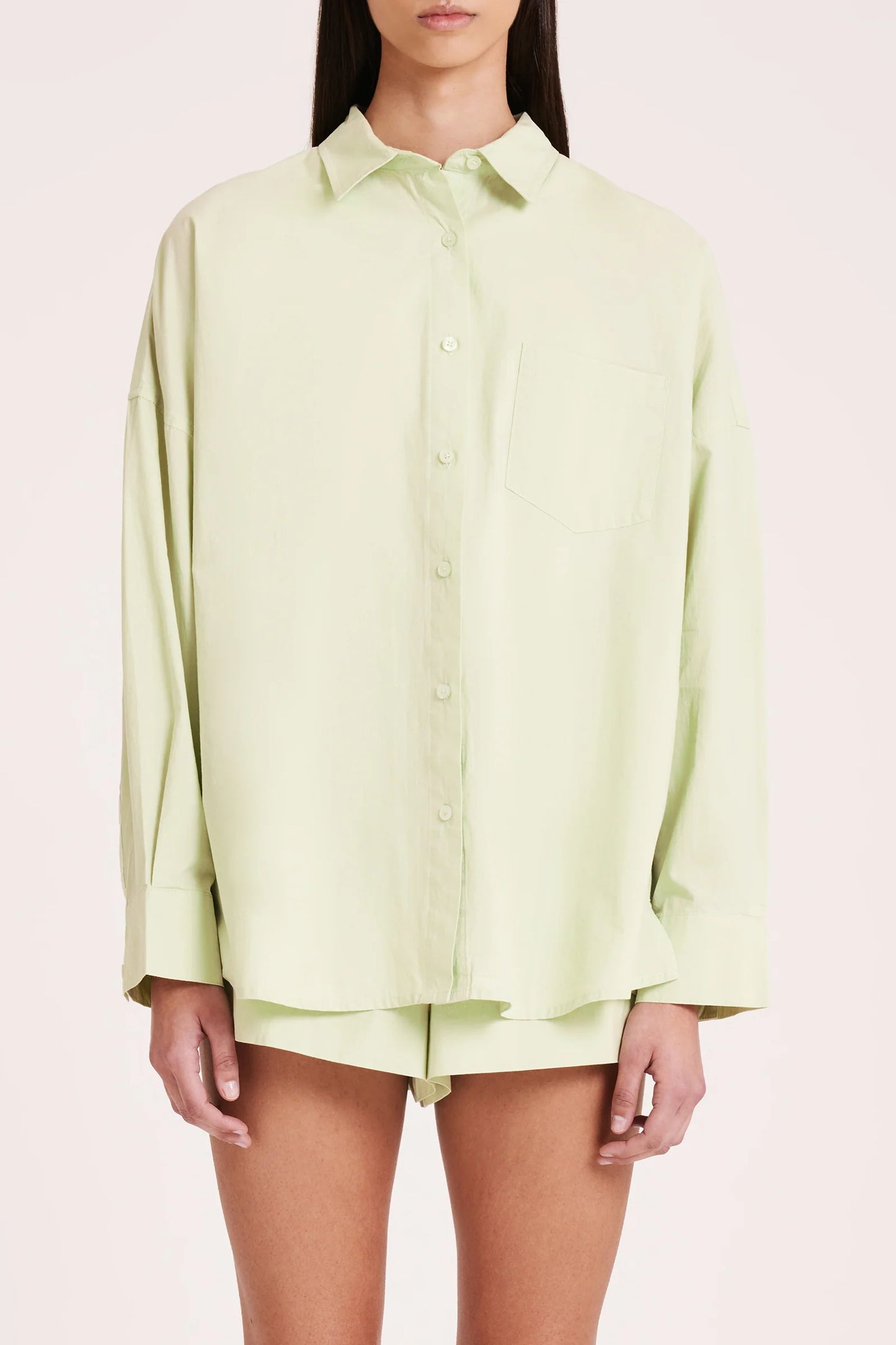 Nude Lucy Cruz Poplin Shirt Apple