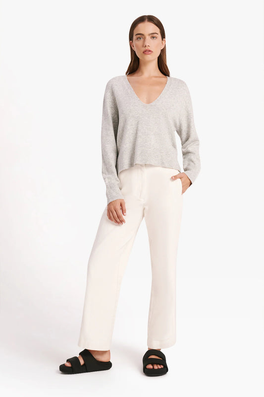 Nude Lucy LAICE KNIT- Grey Marle