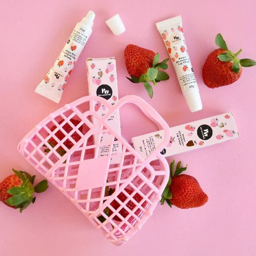 No Nasties All Natural Sweet Strawberry Lip Gloss for Kids and Mums 10g tube