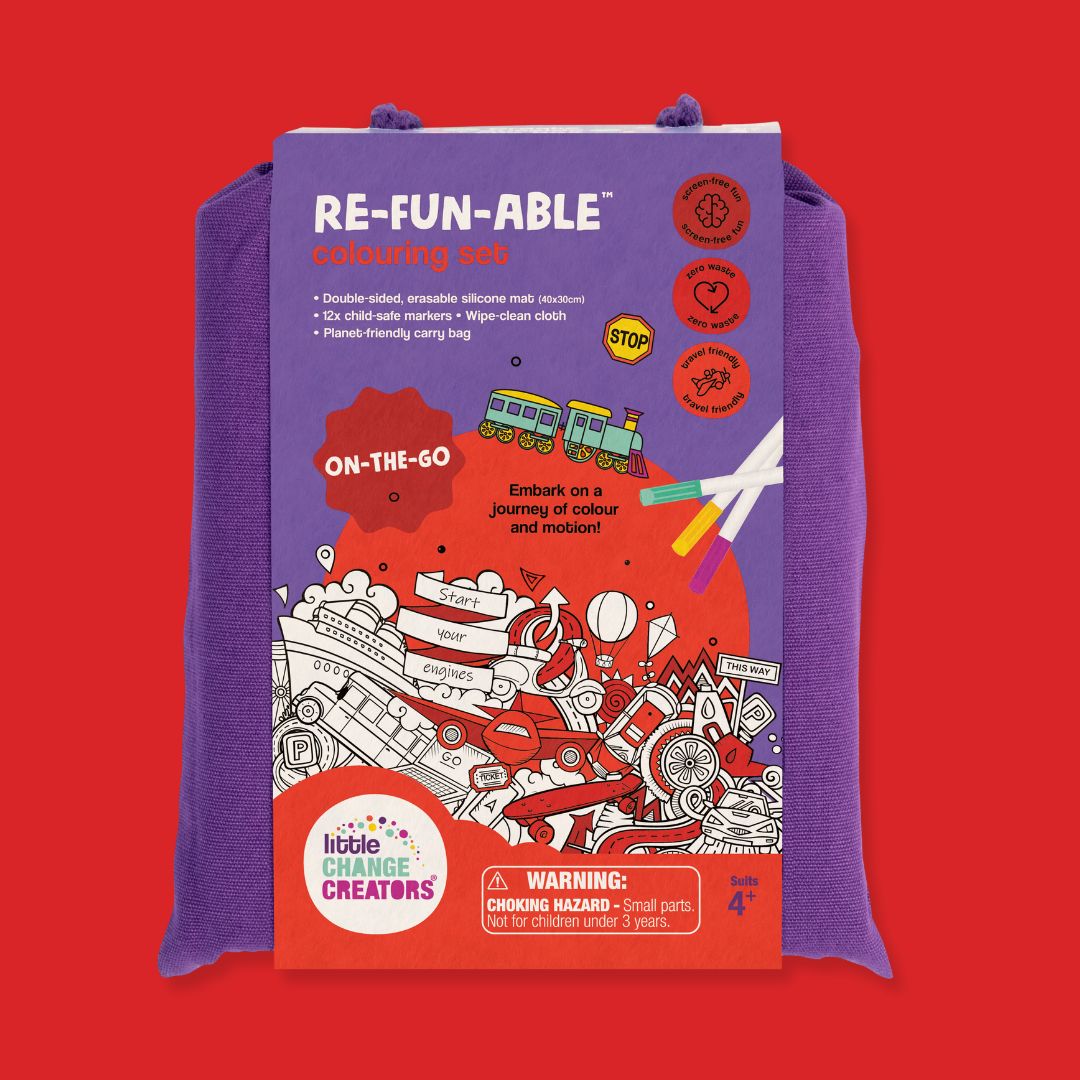 Little Change Creators RE-FUN-ABLE Colouring Set - Assorted