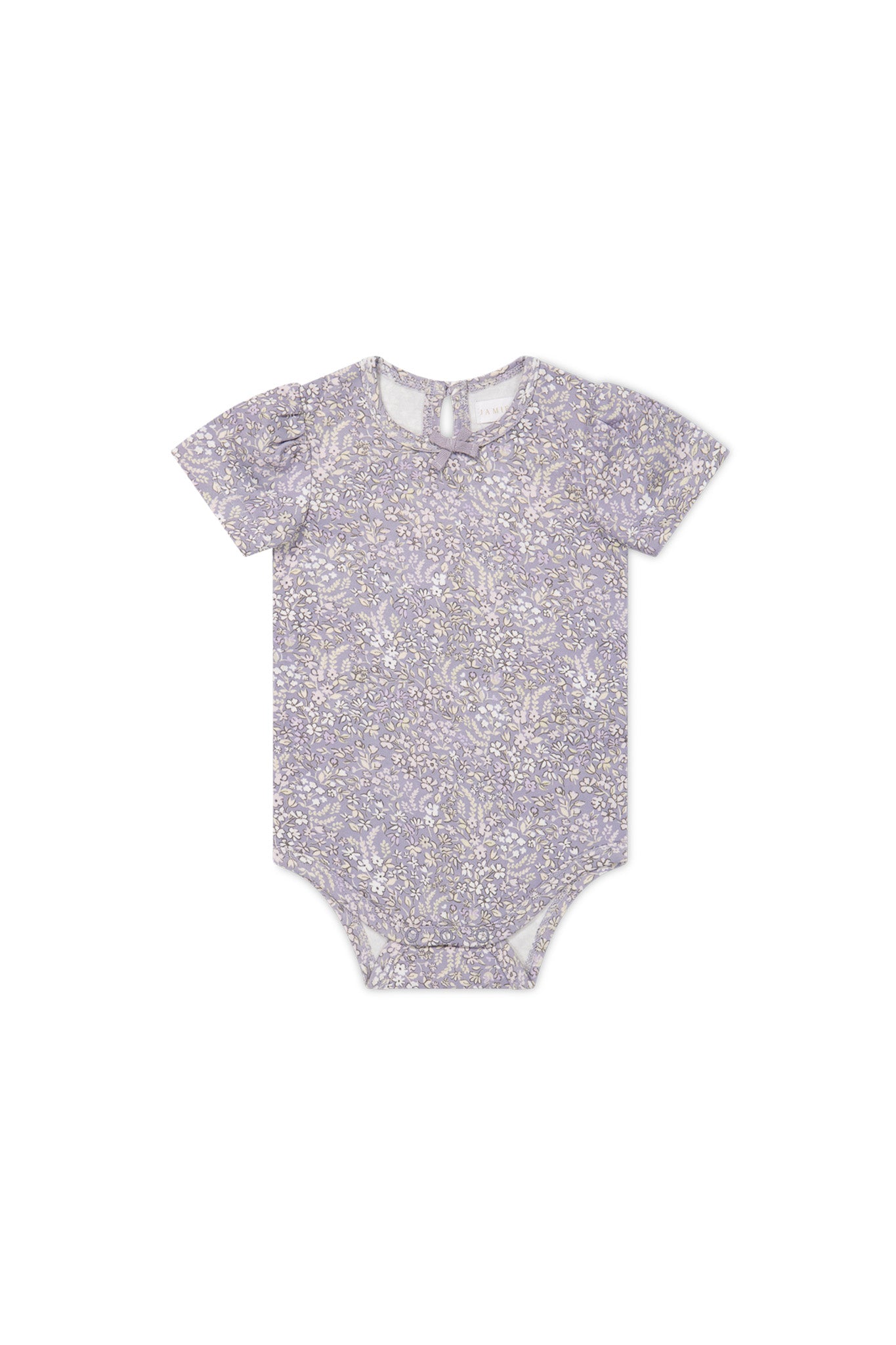 Jamie Kay - Organic Cotton Cap Sleeve Bodysuit - April Lilac