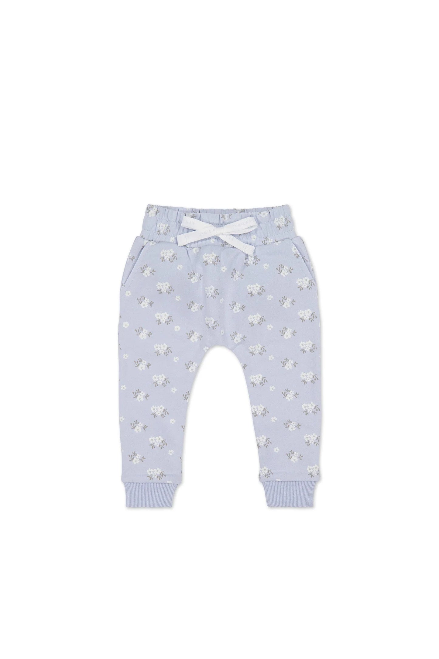 Jamie Kay - Organic Cotton Morgan Track Pant - Rose Floral Smoke