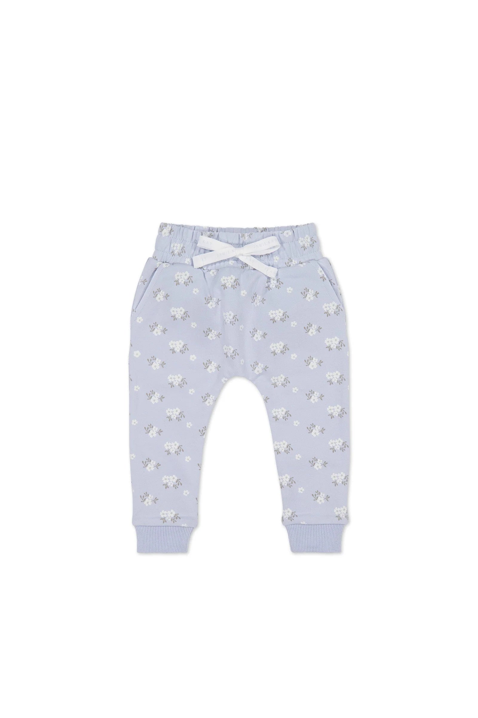 Jamie Kay - Organic Cotton Morgan Track Pant - Rose Floral Smoke