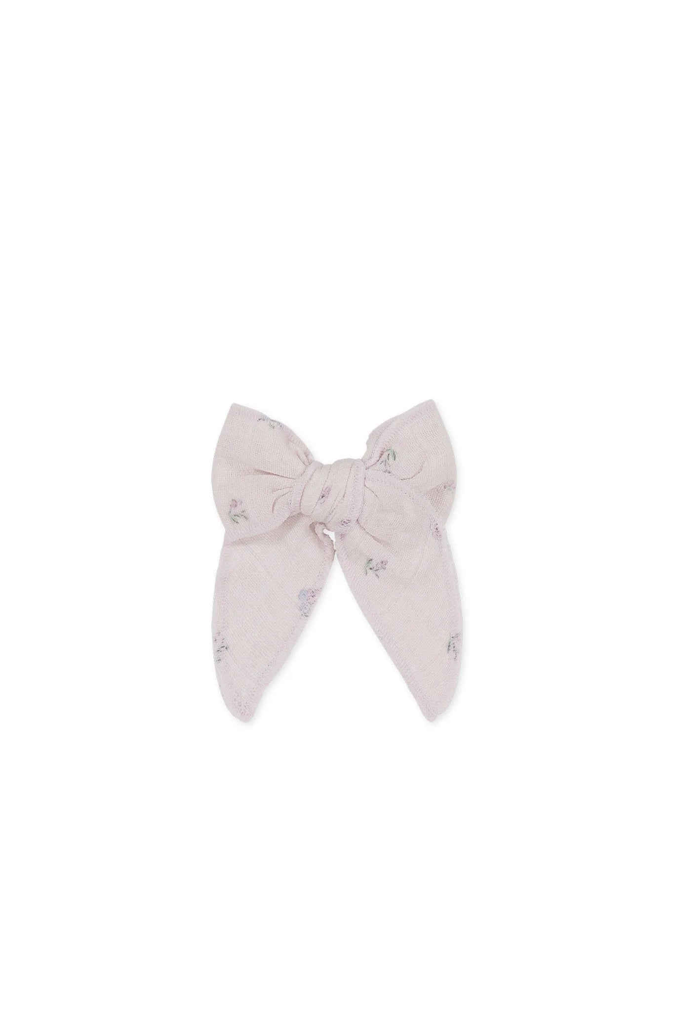 Jamie Kay - Organic Cotton Muslin Bow - Meredith Violet