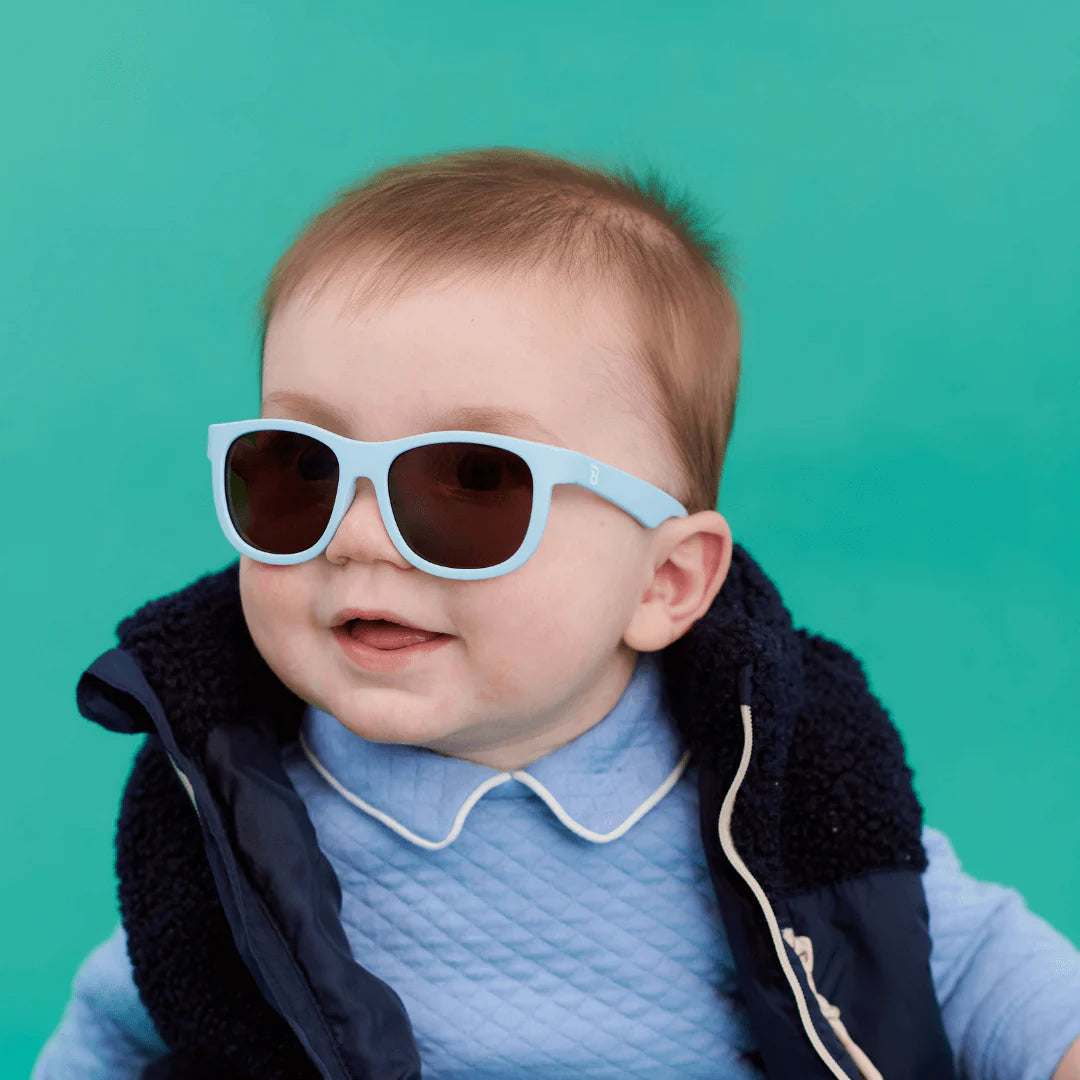 Babiators Original Navigators - Baby Blue/Amber Lenses