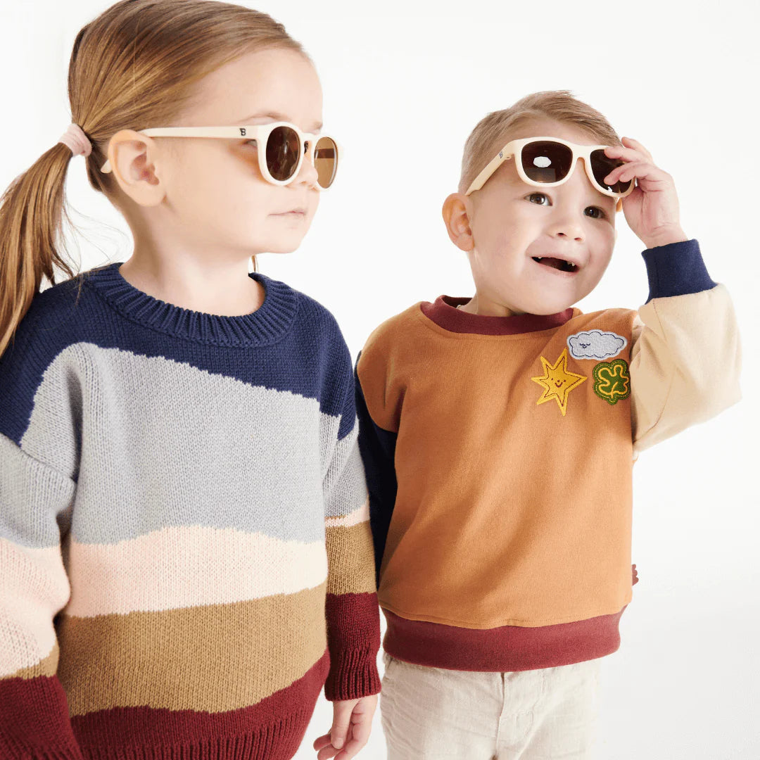 Babiators Original Navigators - Sweet Cream/Amber Lenses