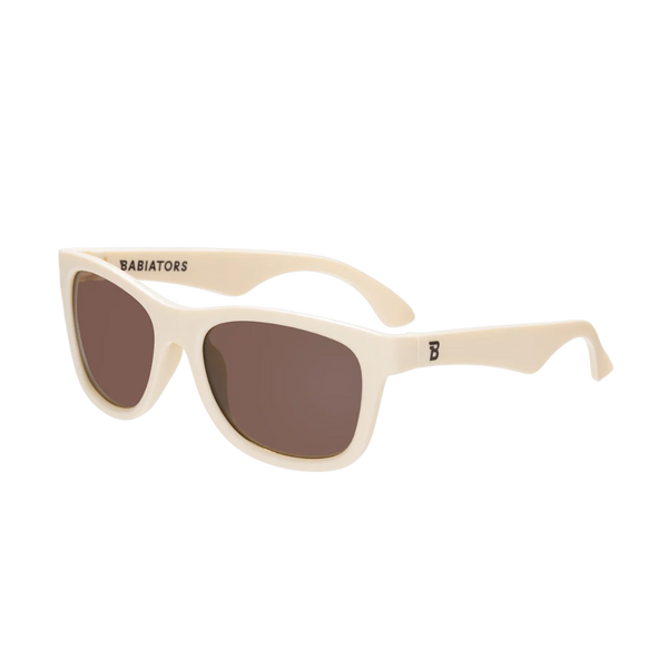 Babiators Original Navigators - Sweet Cream/Amber Lenses
