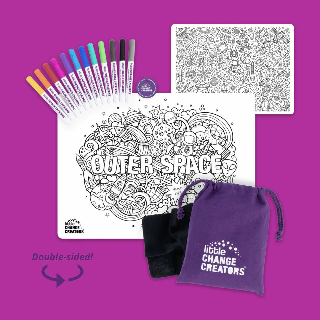 Little Change Creators RE-FUN-ABLE Colouring Set - Assorted