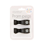 Pram pegs 2 pk - Assorted
